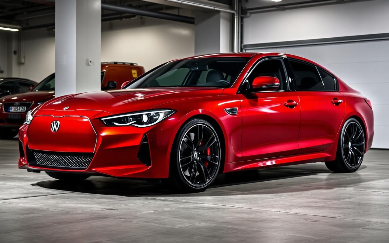 Gloss Red Color Change